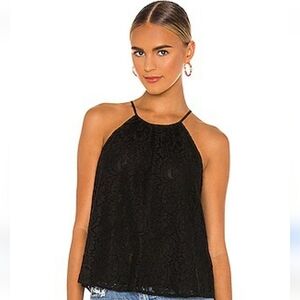 Anthropologie Paper Crane Lace Top